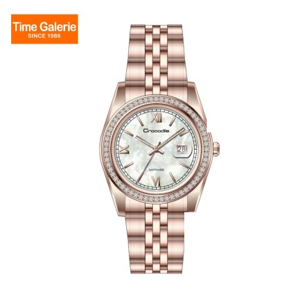 Crocodile CRDW6985.316 White Dial Stainless Steel Women Watch Crocodile CRDW6985.316 White Dial Stainless Steel Women Watch